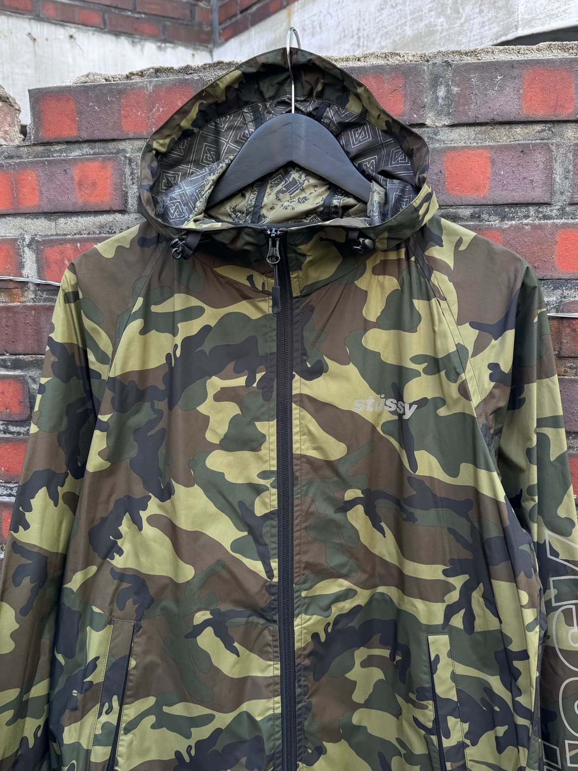 스투시 카모플라쥬 윈드브레이커 자켓  상품이미지2