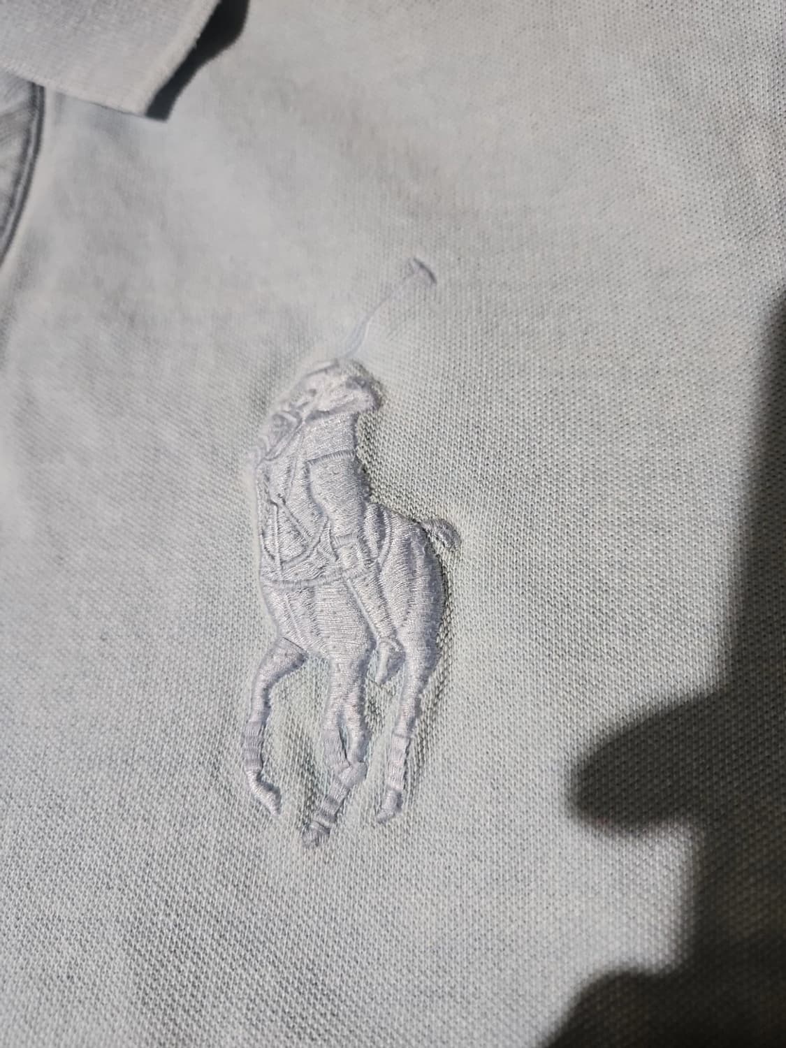 폴로 랄프로렌 빅포니 반팔 카라티 화이트 상품이미지4