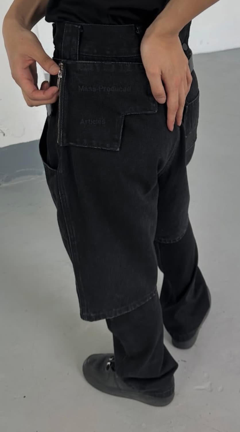 플라스틱 프로덕트 wallet denim pants 상품이미지2