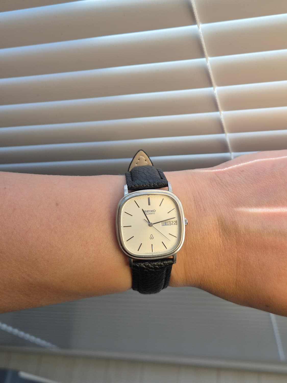 80's Vintage Seiko Silver Square Quartz 상품이미지9