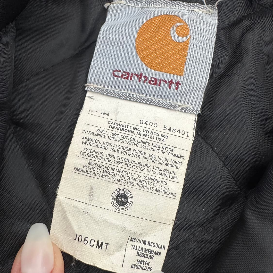 칼하트 액티브 자켓 (M) 상품이미지6