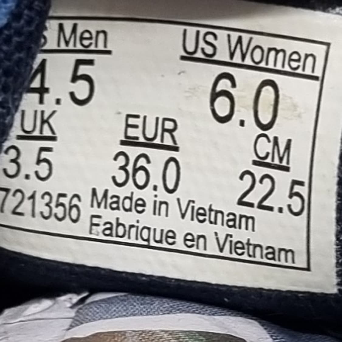 반스 어센틱 블루 여성스니커즈225 상품이미지6