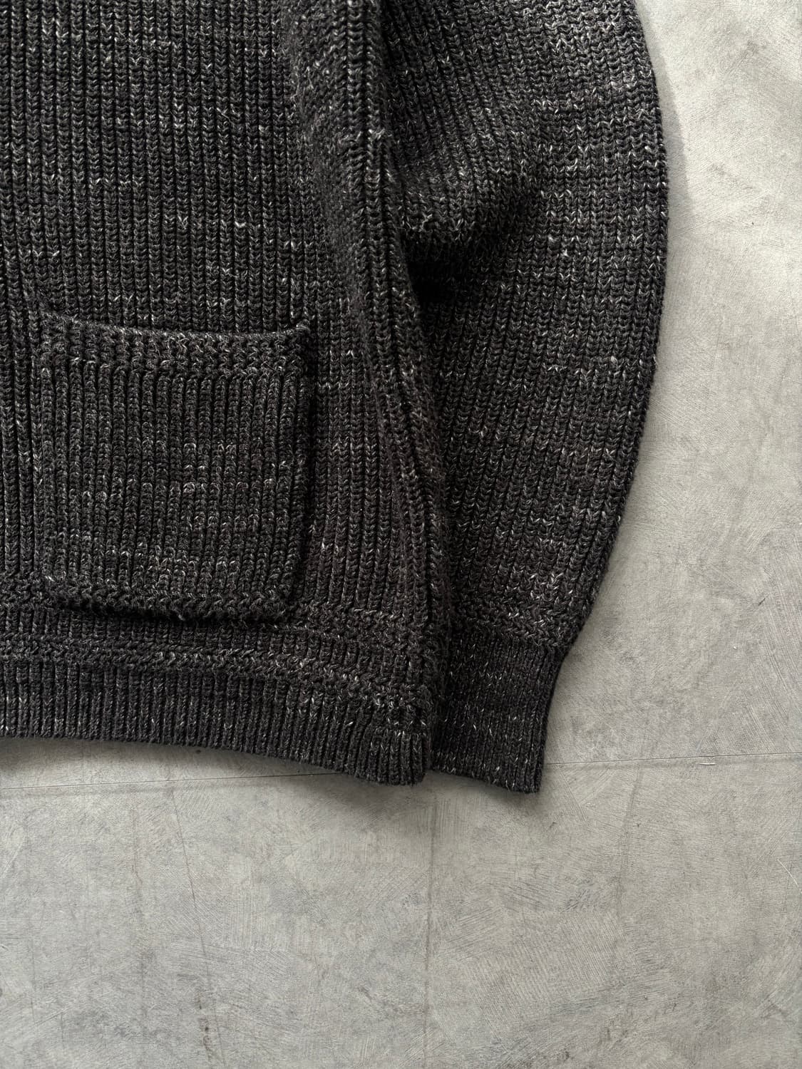 Polo 폴로 랄프로렌 신형 딥차콜 숄카라 가디건 상품이미지8