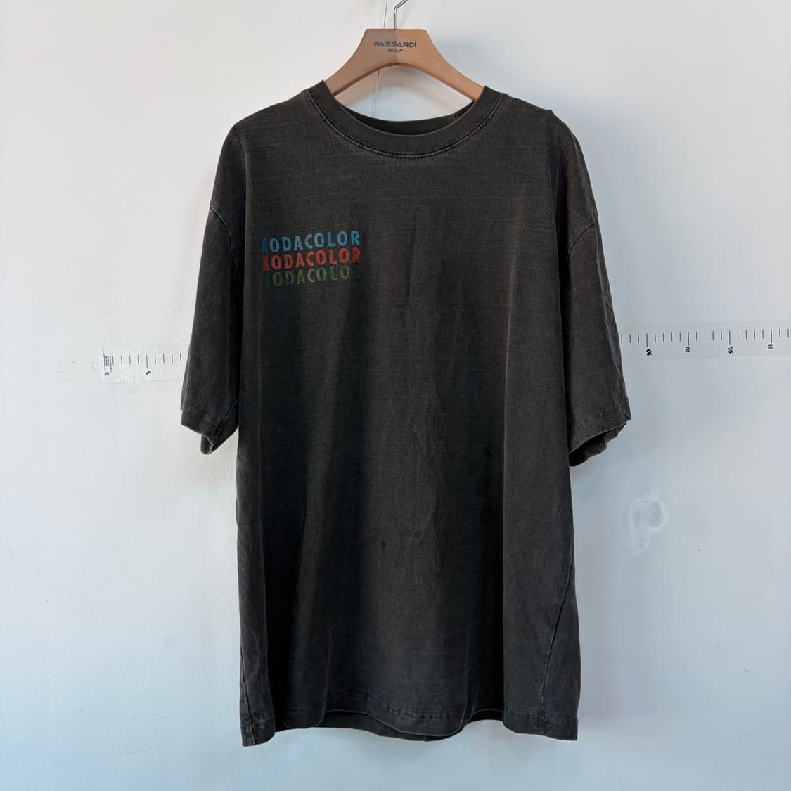 코닥 프린팅 반팔 티셔츠 블랙 상품이미지1