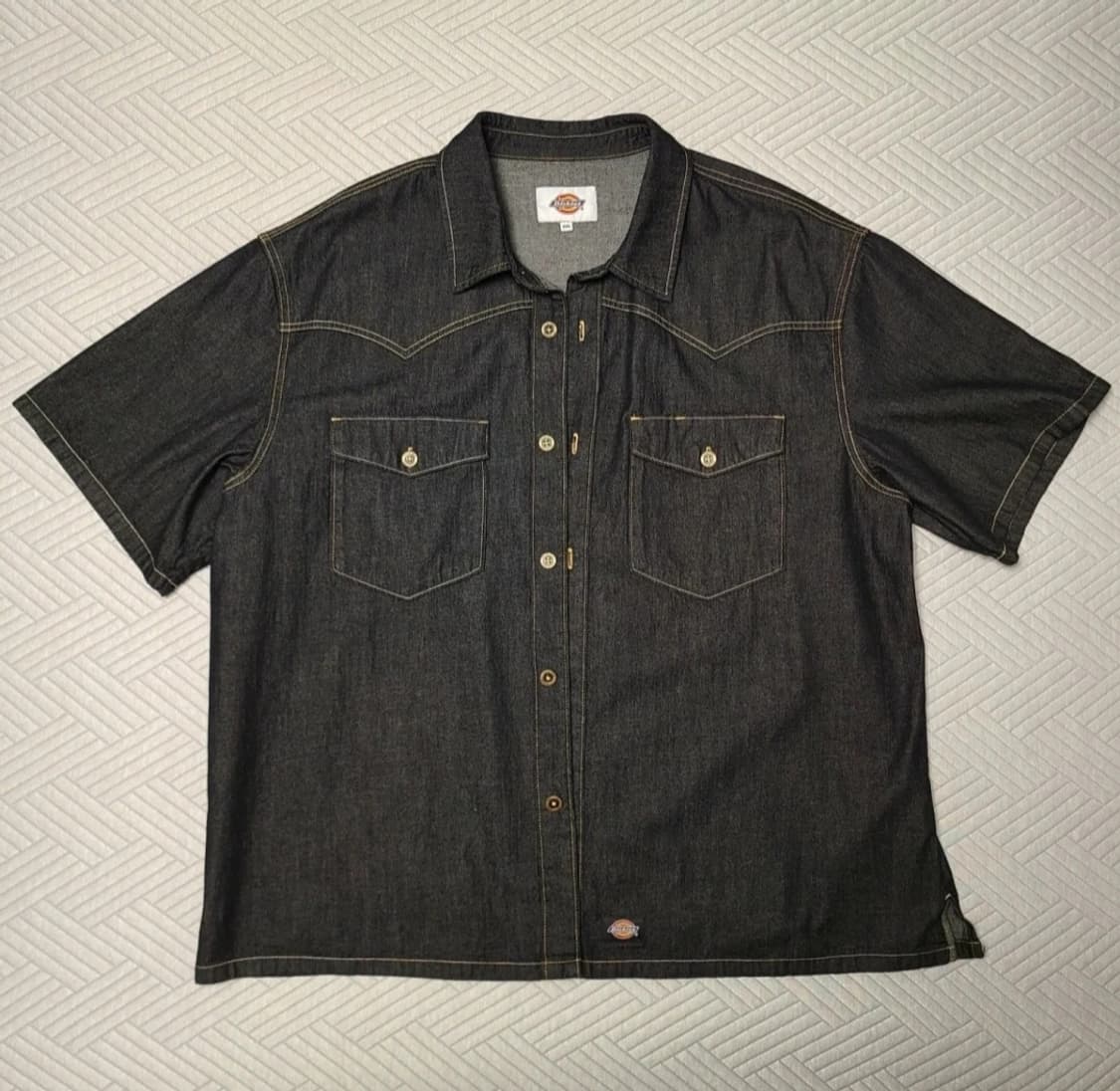 디키즈 데님 워크 셔츠 XXL 사이즈 상품이미지1