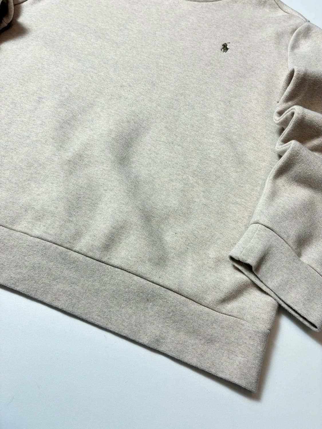 폴로 랄프로렌 로고 큐알 크루넥 맨투맨 PN8972 상품이미지4