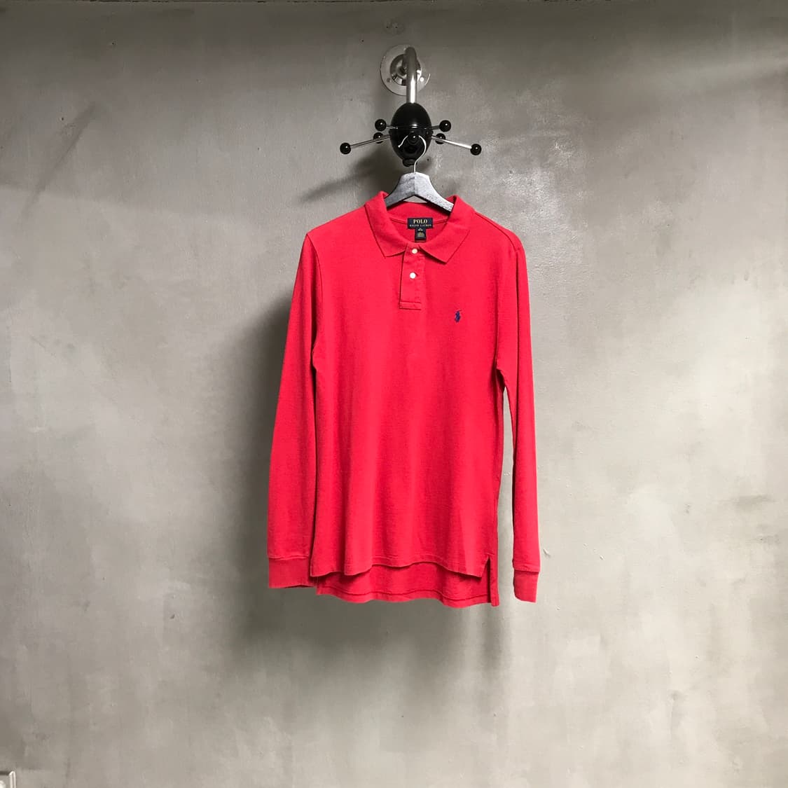 폴로 랄프로렌 PK 긴팔 카라티 레드 XL18-20(W) 상품이미지1