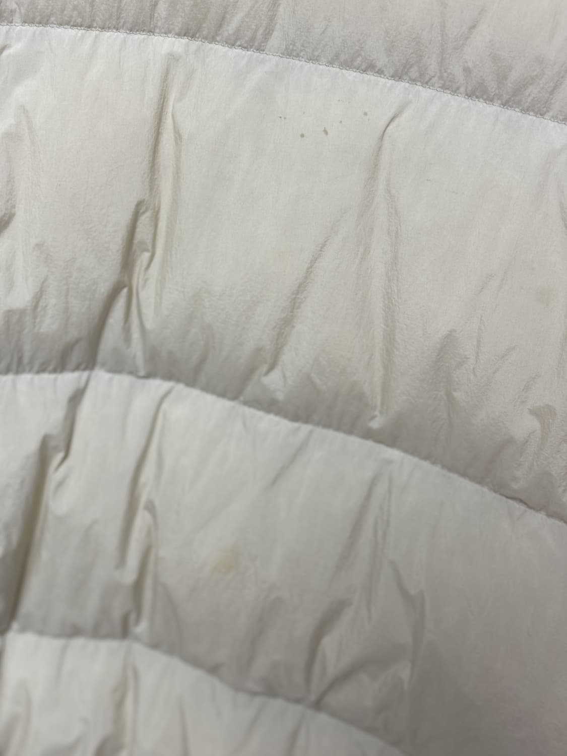 스톤아일랜드 크링클랩스 아이보리x화이트 숏패딩 자켓 상품이미지6