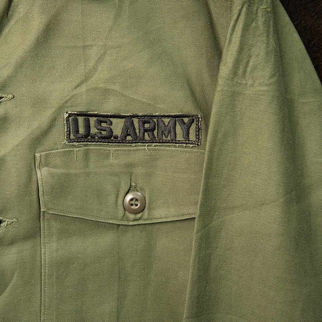 [110] 60s 미군 OG-107 유틸리티 셔츠 / 퍼티그 셔츠  상품이미지4