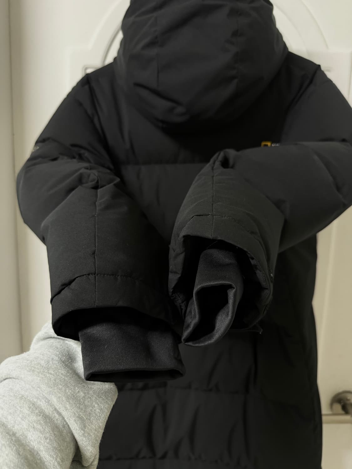 100 L사이즈 내셔널지오그래픽 롱패딩 상품이미지7