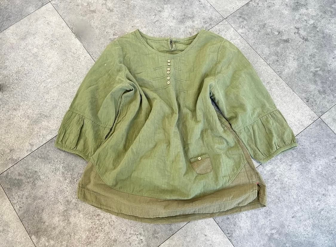 히피7부탑, 패턴베스트, 크로쉐베스트, 캉캉스커트 상품이미지4