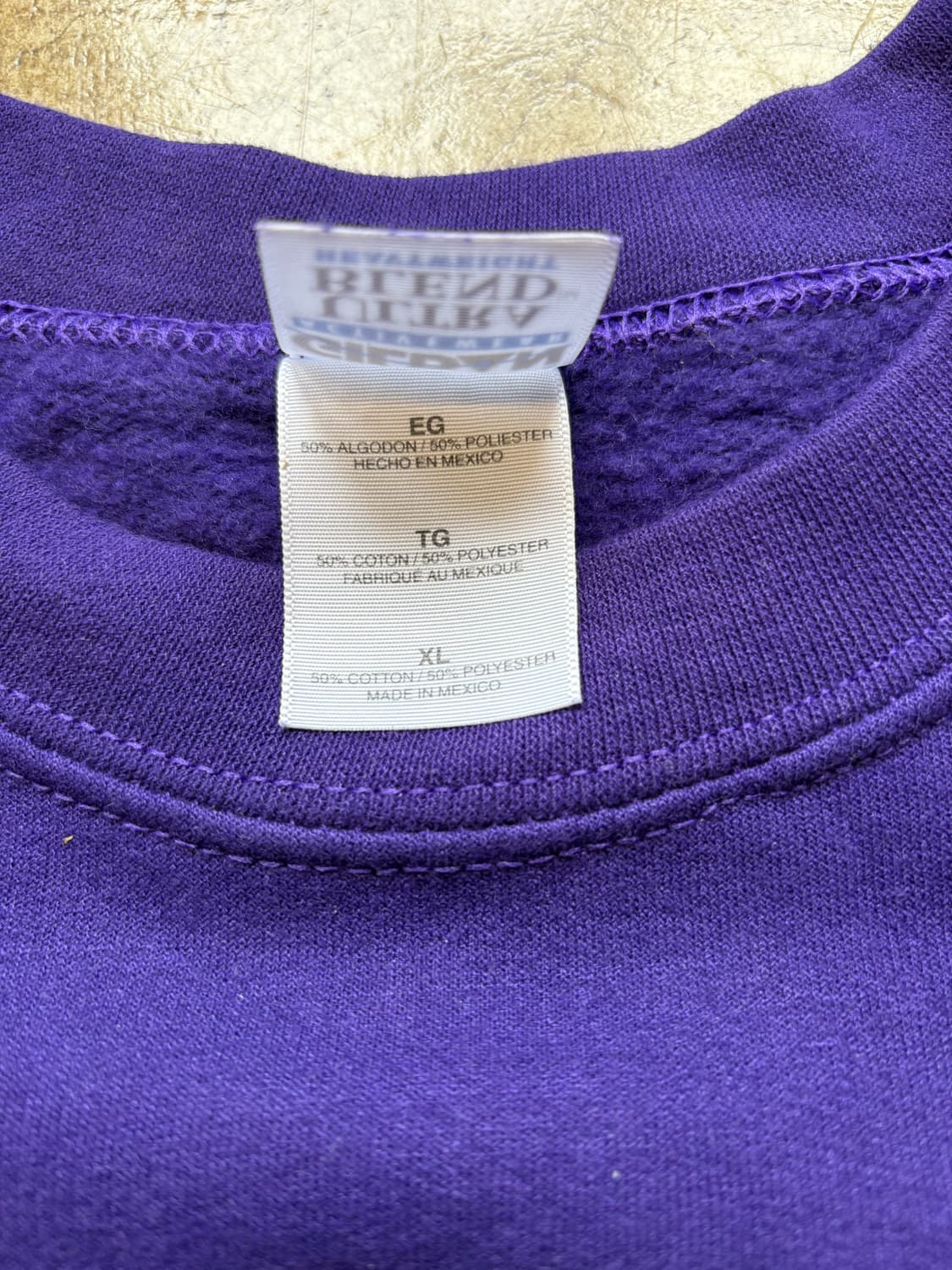 Gildan 멕시코 생산 빈티지 스웻 상품이미지5