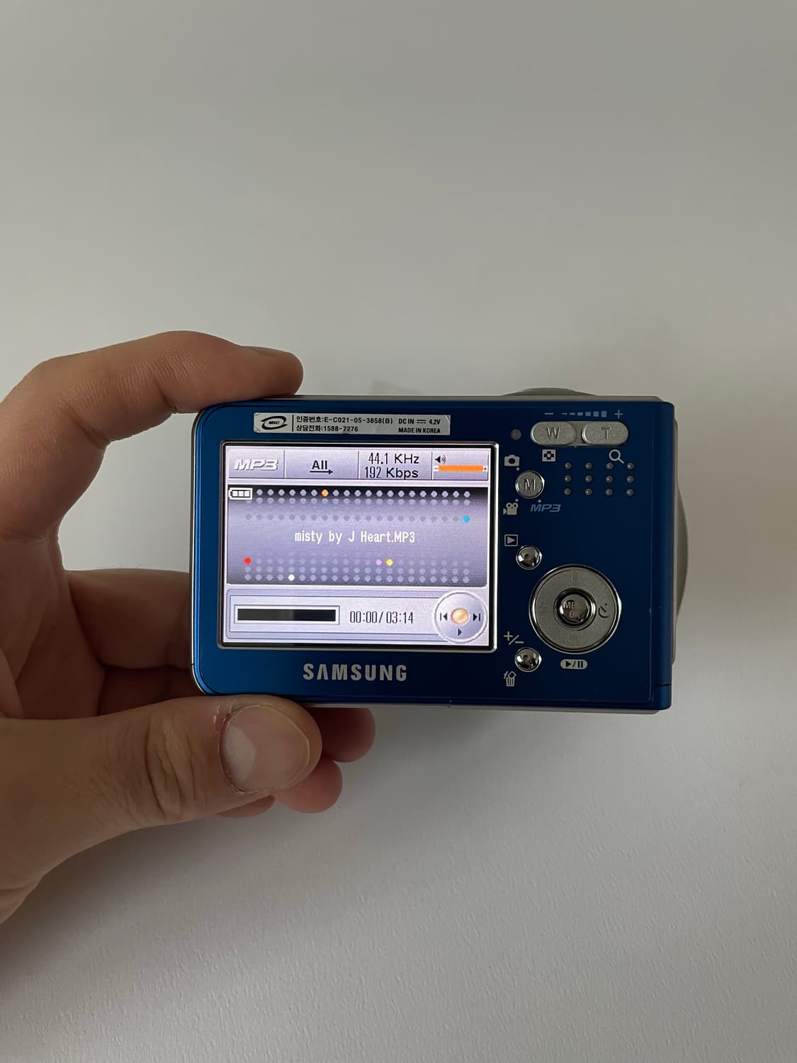 [즉시사용]삼성 케녹스 SM3 디카 + MP3 카메라 상품이미지9