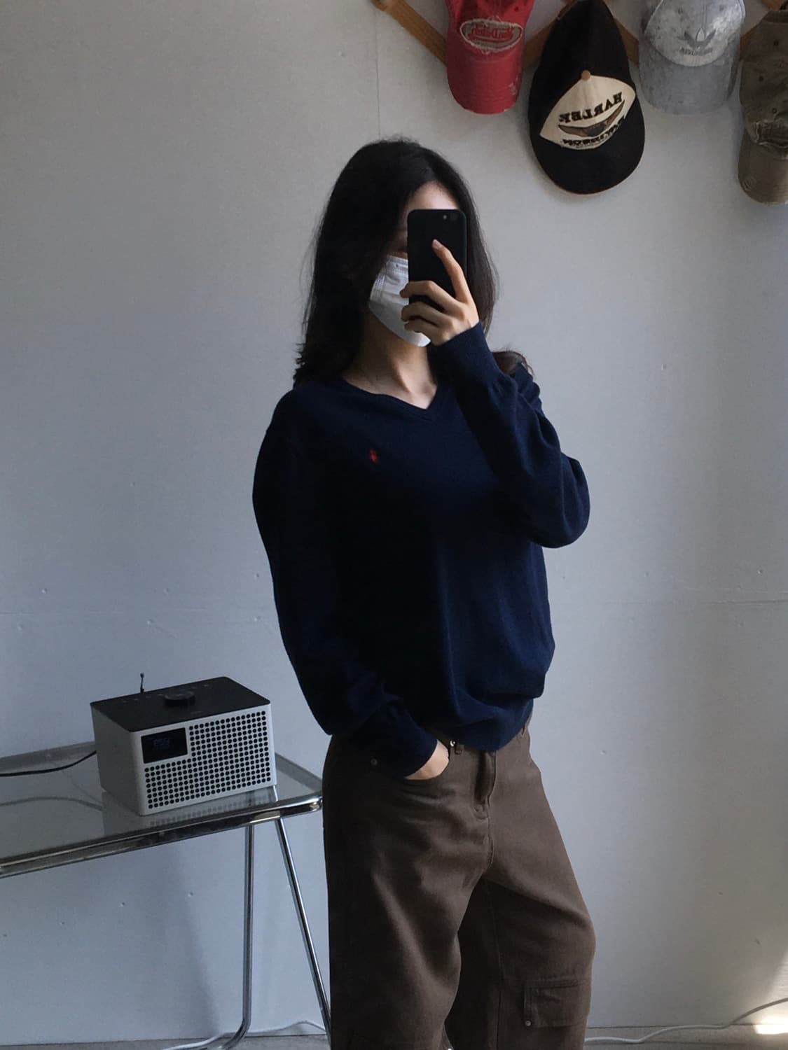 폴로 랄프로렌 피마코튼 브이넥 니트 상품이미지2