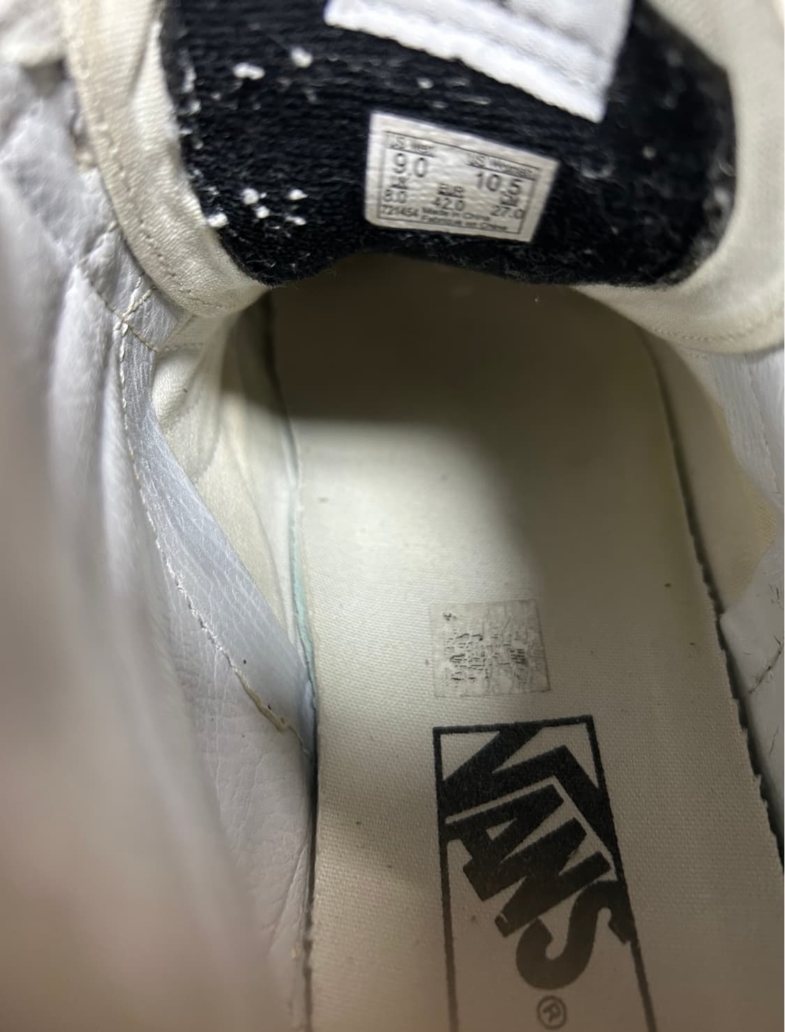 반스 sk8 스케이트 하이 레더 지퍼 270 상품이미지2