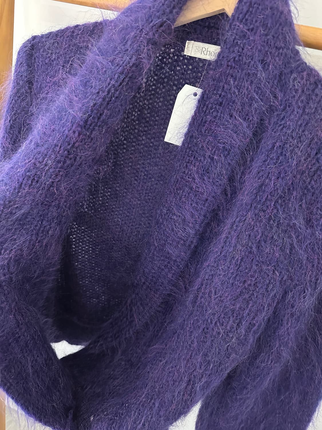 일본 빈티지 울 가디건(사이즈 M) 상품이미지9