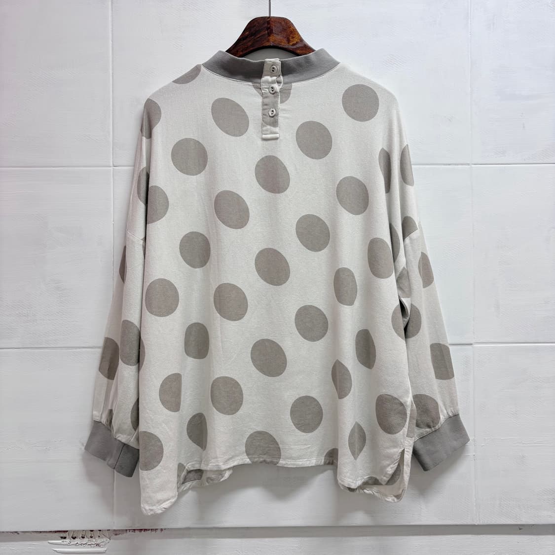 도트 모리걸 러블리 블라우스 JPN 상품이미지7