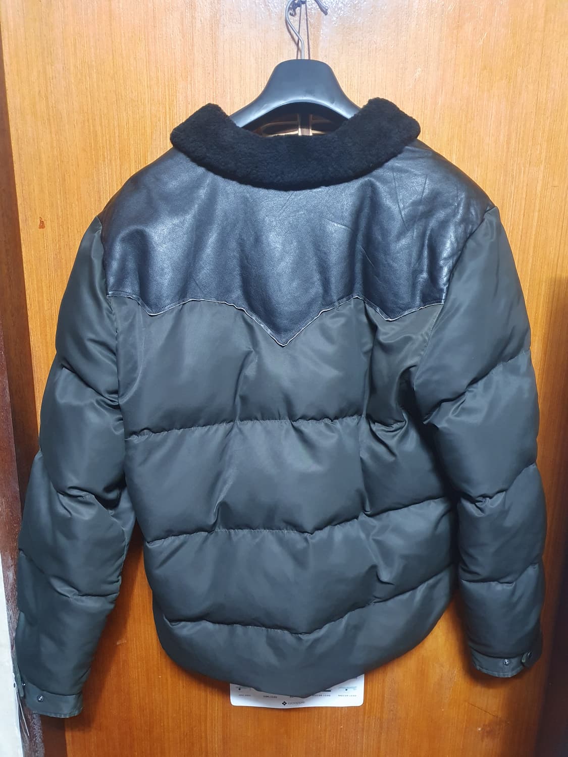 [L] rrl 더블알엘 시어링 카라 레더 요크 재킷 새제품 상품이미지4