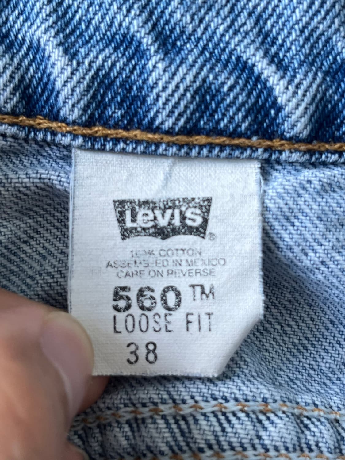 97년 vintage levis 560 루즈핏 쇼츠 상품이미지6
