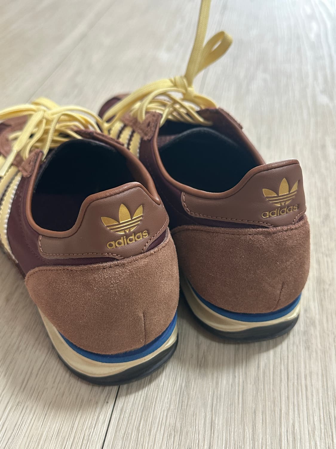 아디다스 SL 72 OG 마룬 올모스트 옐로우 250 상품이미지8