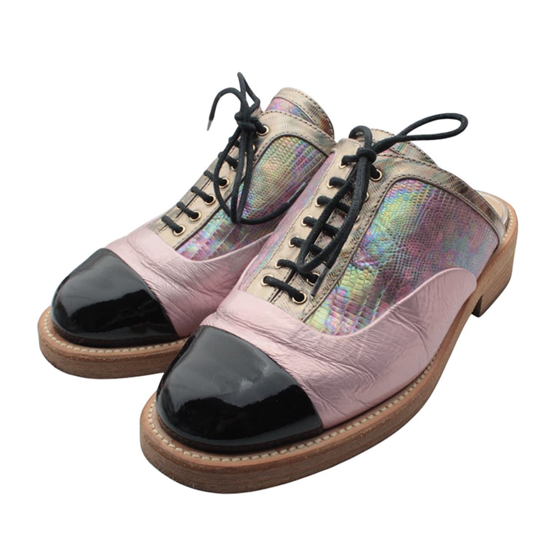 샤넬 홀로그램 리자드 캡토 블로퍼 36C 상품이미지1