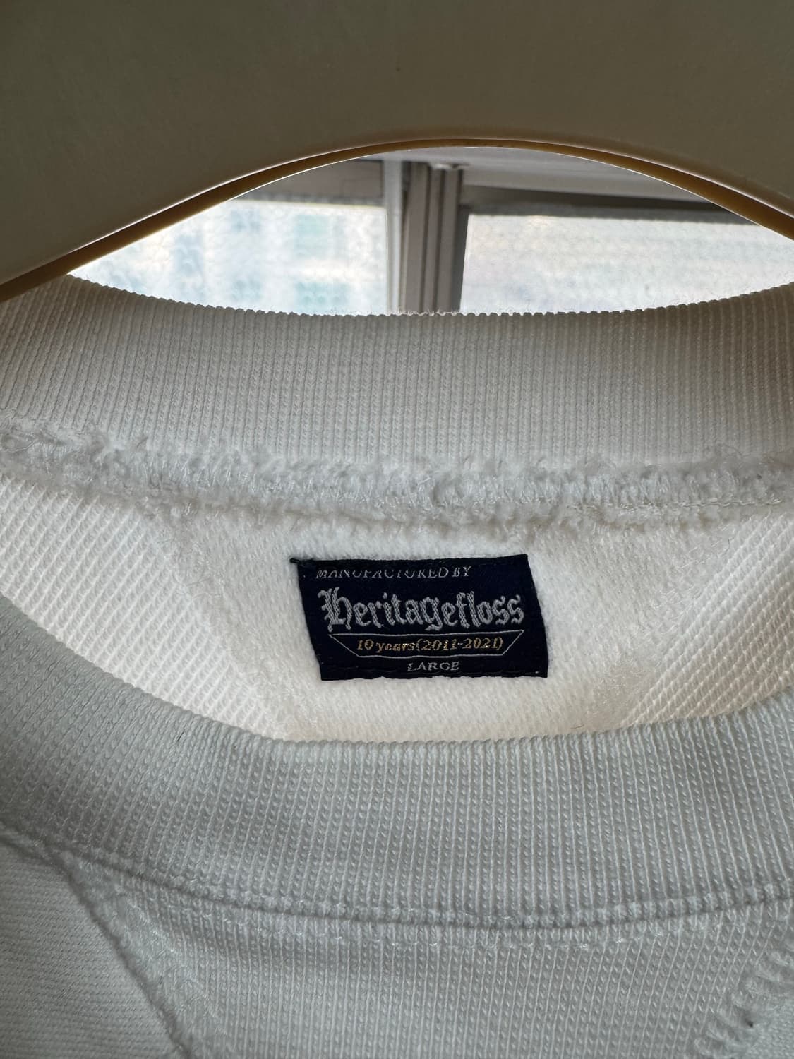 헤리티지플로스 HFC 크루넥 맨투맨 L 상품이미지5