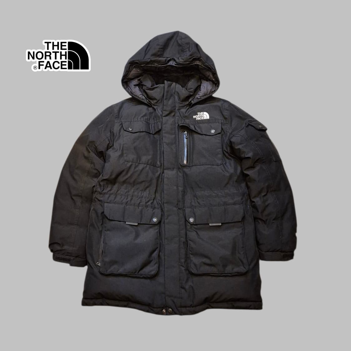 (Kids-150) 노스페이스 블랙 오리털 패딩점퍼  상품이미지1
