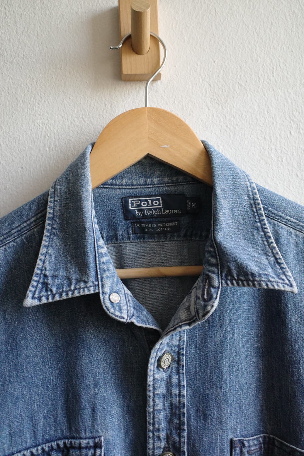 폴로 던가리 데님 셔츠 상품이미지5