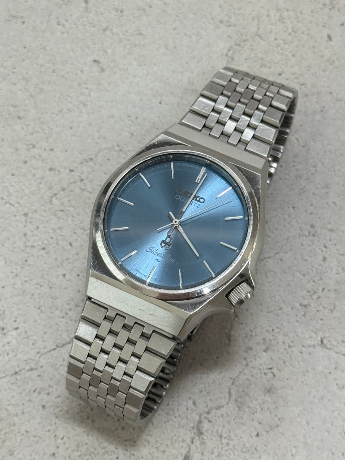 70s 빈티지 세이코 실버웨이브 쿼츠 상품이미지2