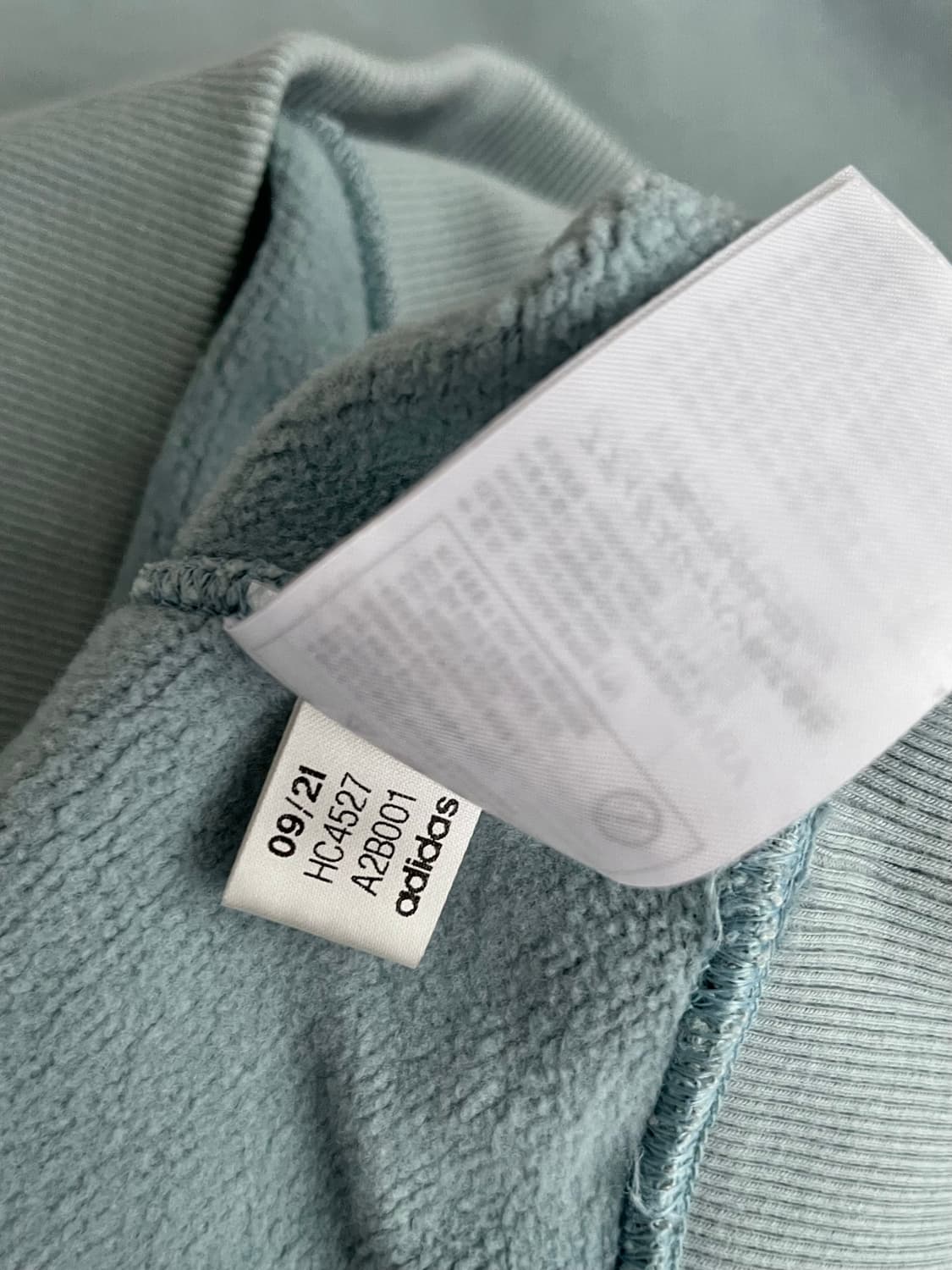 2XL) 아디다스 컨템포 크루 맨투맨 민트 블루 상품이미지8