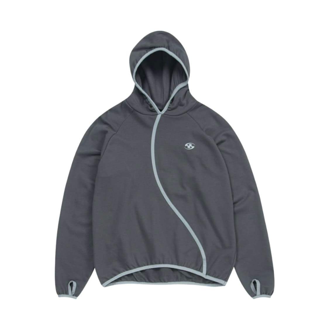 Sansan Gear Taped Hoodie Charcoal - 22SS 상품이미지1