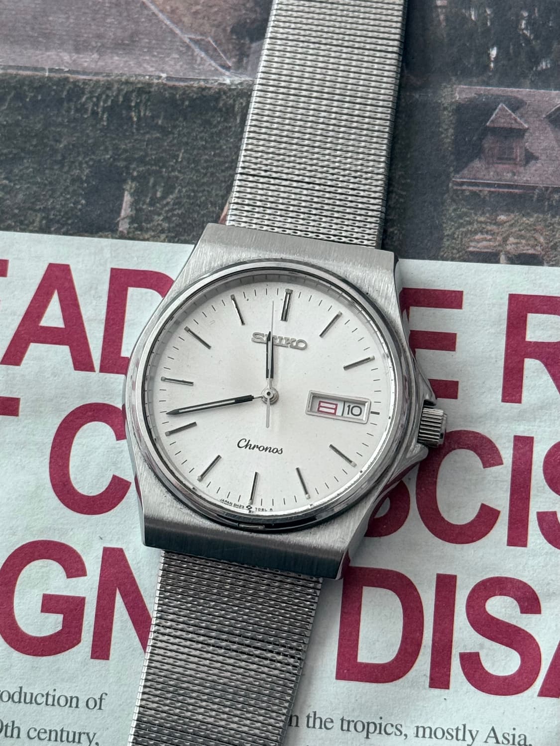 Seiko 세이코 Chronos Quartz Day-Date 상품이미지1