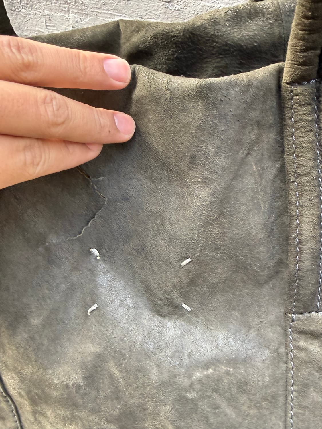 마틴 마르지엘라 아카이브 빈티지 레더 보스턴 백 상품이미지7