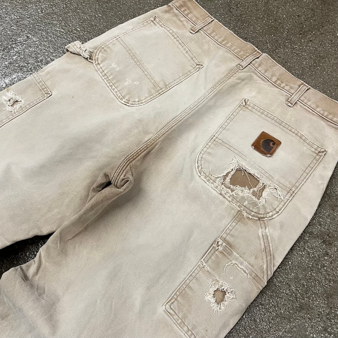 Carhartt B111 플란넬 라인드 카펜터 팬츠 (34“) 상품이미지3