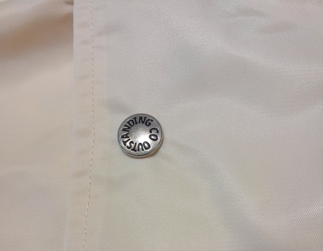 💥(새상품) 아웃스탠딩 코치자켓 아이보리 (2)
 상품이미지9