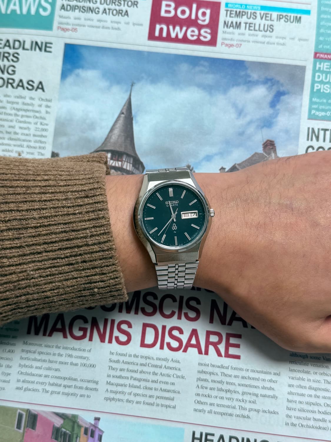 Seiko 세이코 쿼츠 카멜레온 다이얼 1976 상품이미지9