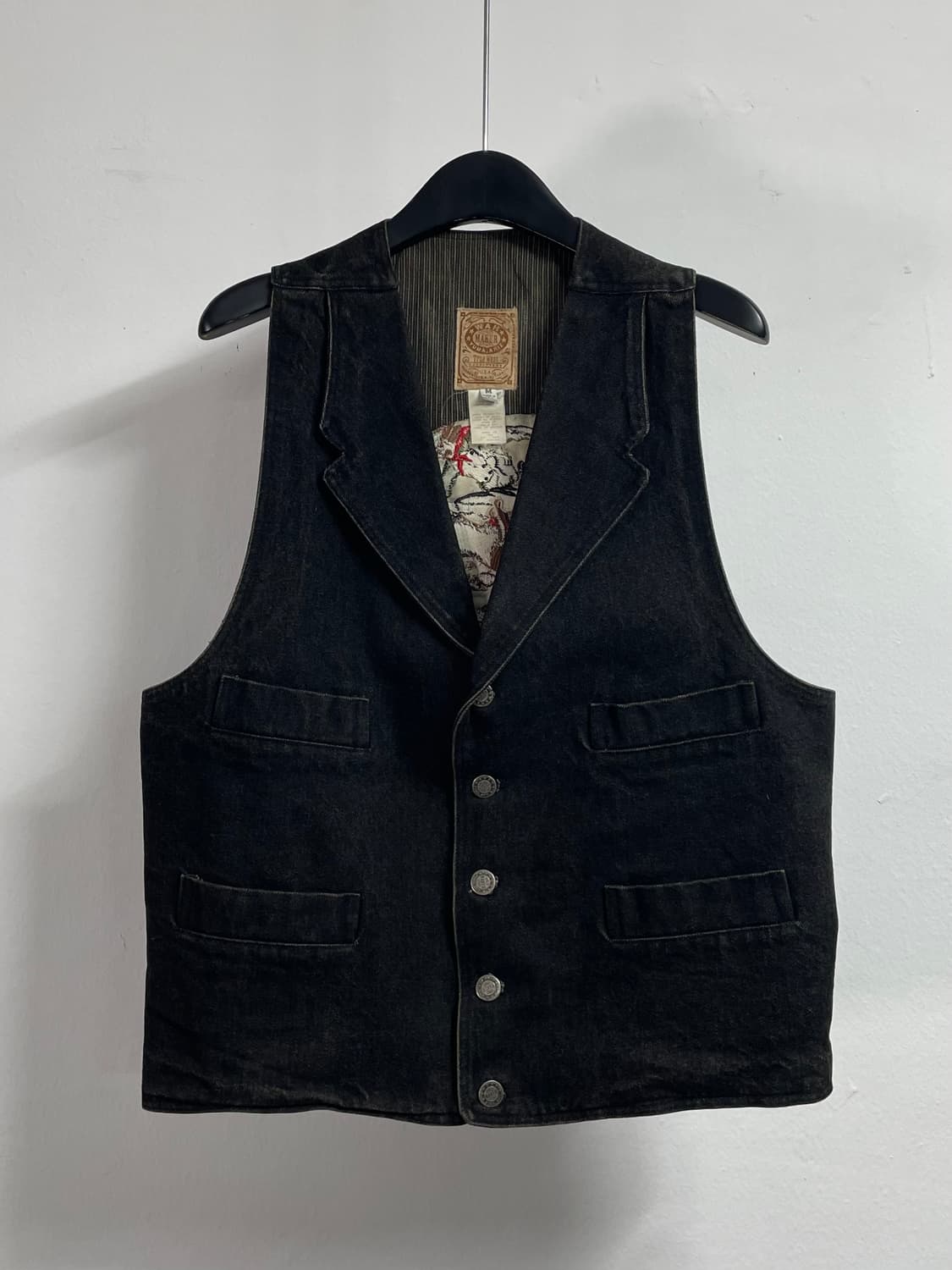 wah maker USA 카우보이 웨스턴 데님 베스트 (on.75) 상품이미지2