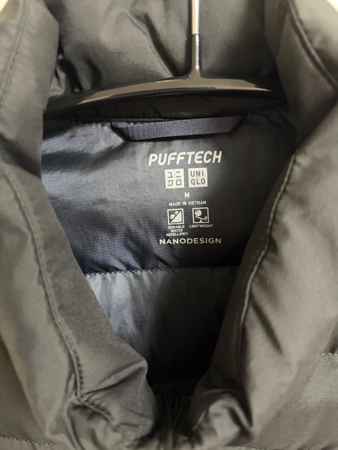 유니클로 퍼프테크 경량 패딩 M사이즈 상품이미지4