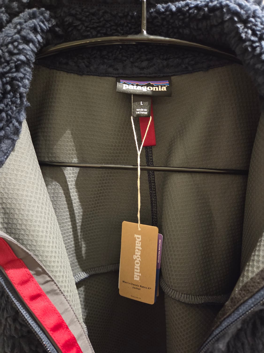 새상품_파타고니아 클래식 레트로X 자켓 뉴 네이비 왁스 레드 상품이미지6