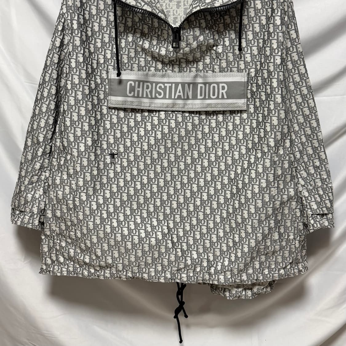 [S+급/오버핏XS] 디올 오블리크 아노락 후드 바람막이 자켓 상품이미지4