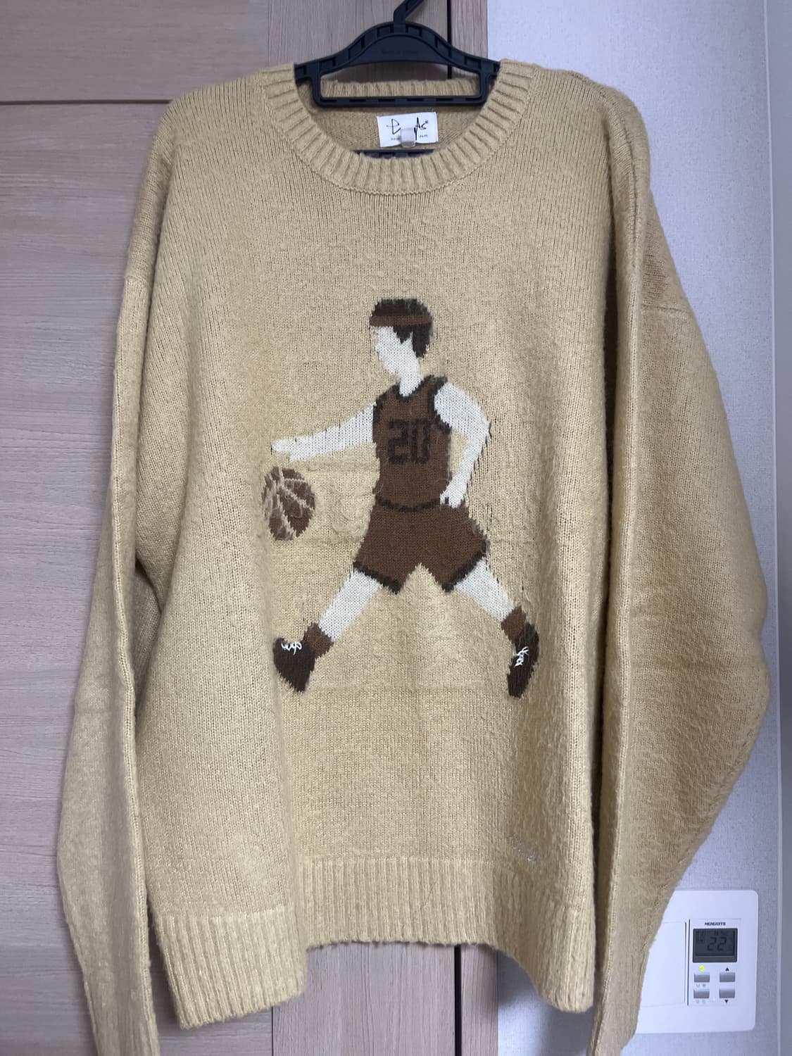 피지컬디파트먼트 브라운 니트 상품이미지1