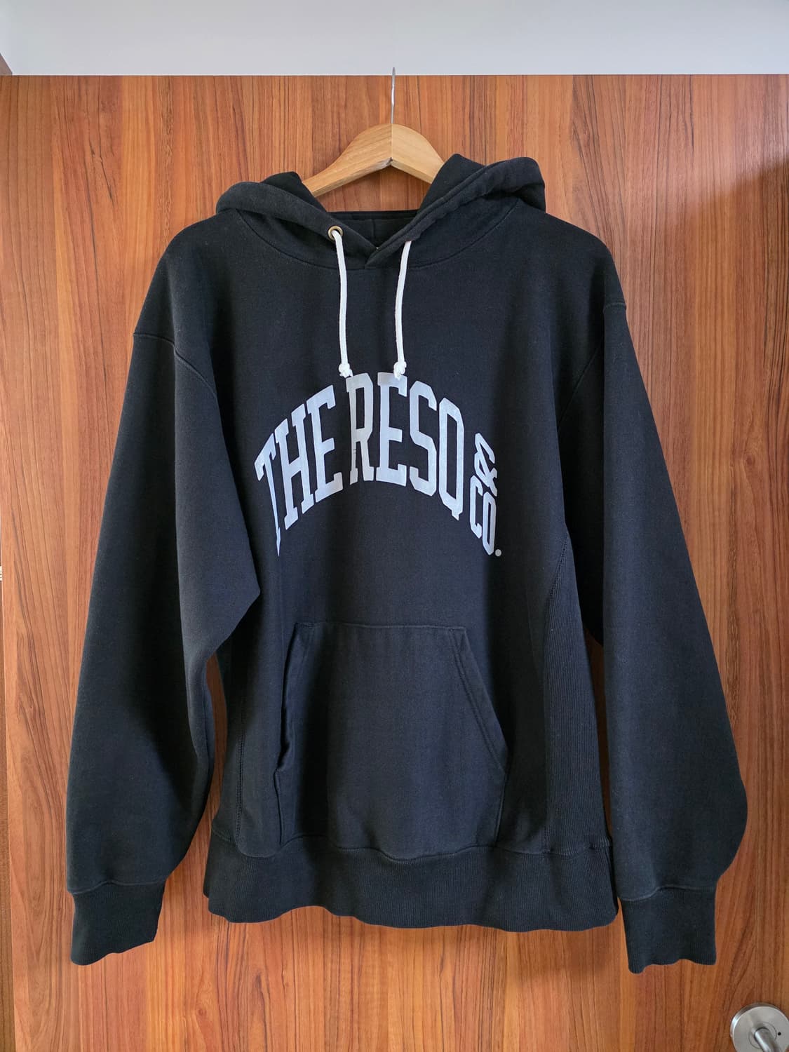 더레스큐 후드 티셔츠 블랙 XL 상품이미지1