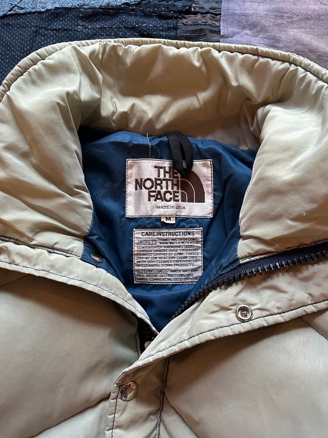 70s USA 빈티지 노스페이스 스키 다운 파카 패딩 상품이미지5