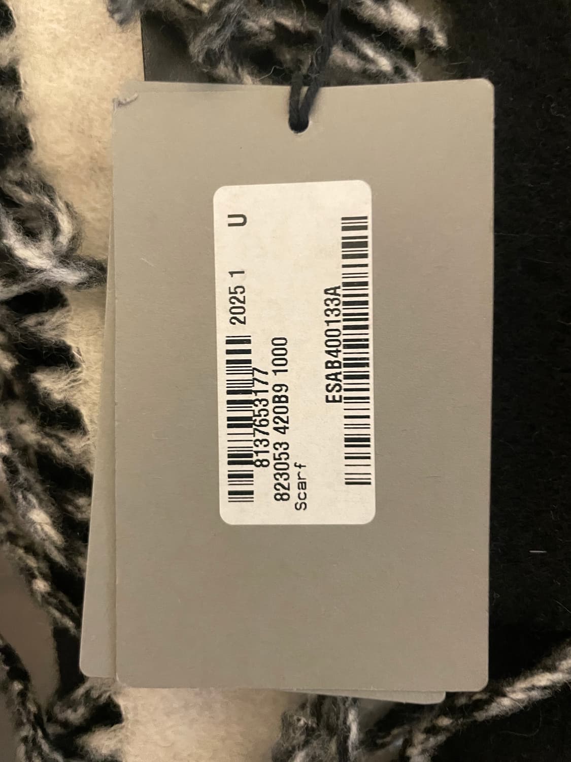 발렌시아가 캐시미어 울 스카프 상품이미지4