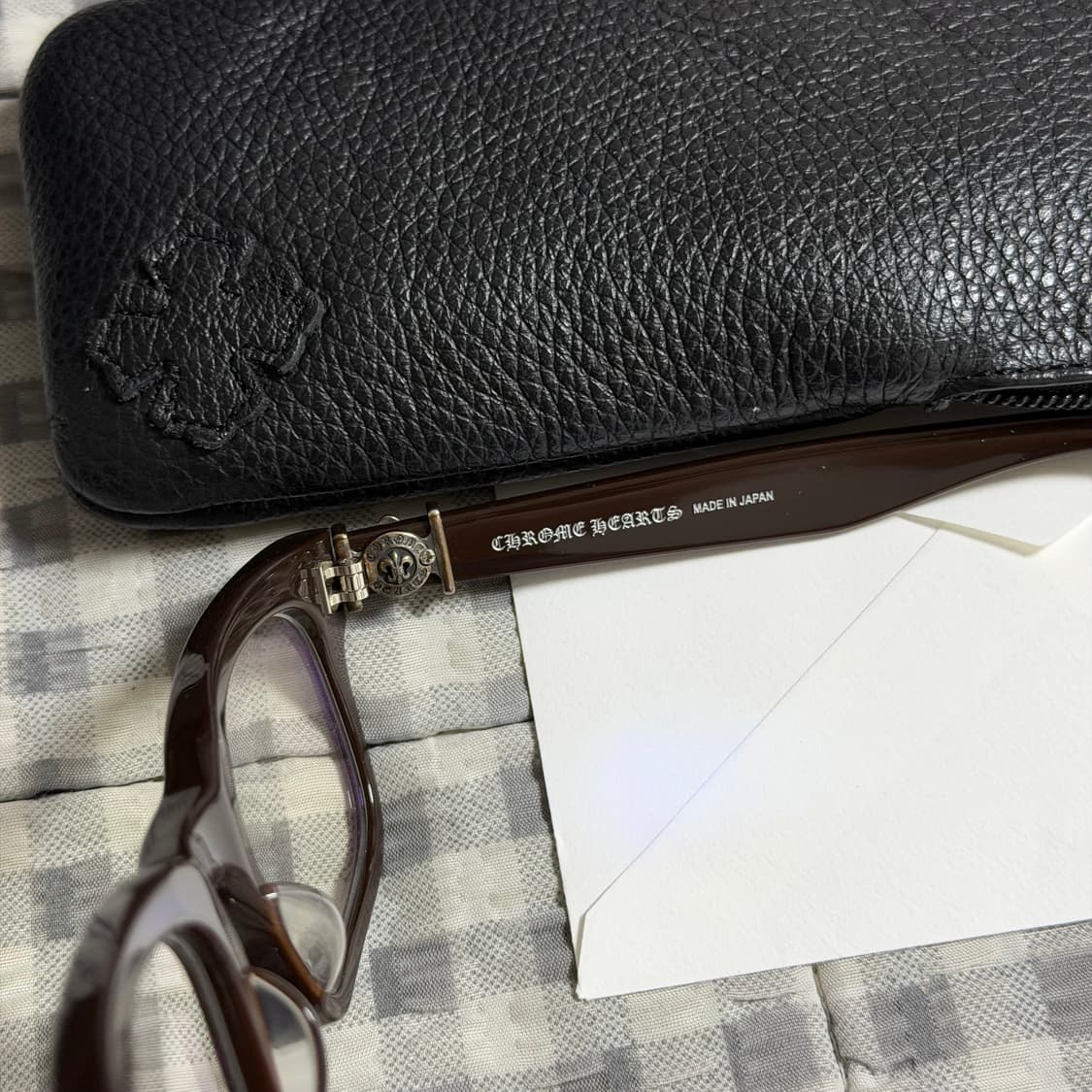 (OS) 크롬하츠 지티아니 안경 브라운 상품이미지9