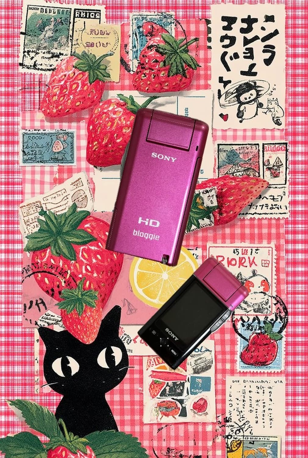 소니_Sony bloggie mhs-pm5 Pink 상품이미지1