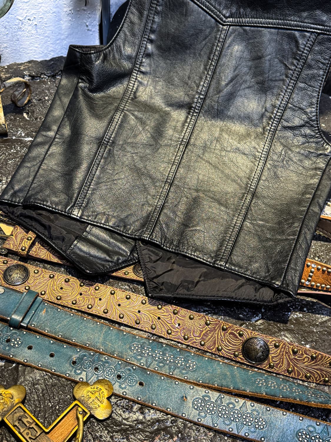 All American Rider – Vintage Leather Ves 상품이미지9