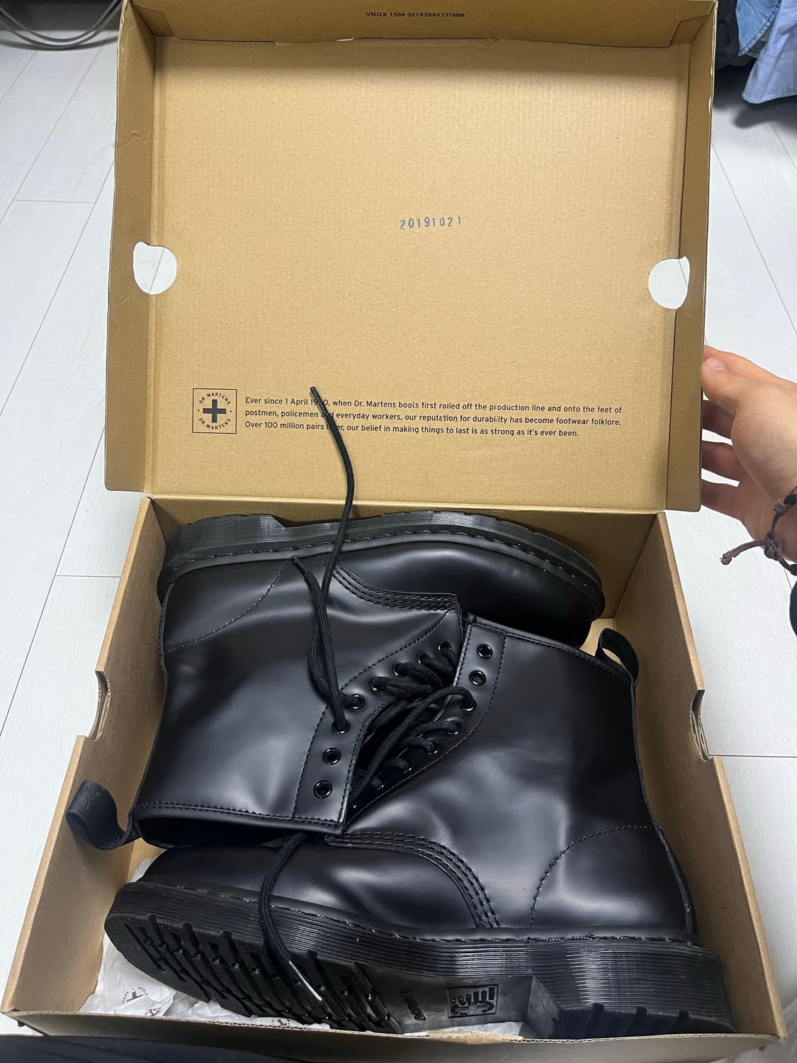 닥터마틴 1460 모노 스무스(1435001) 260 사이즈 상품이미지10