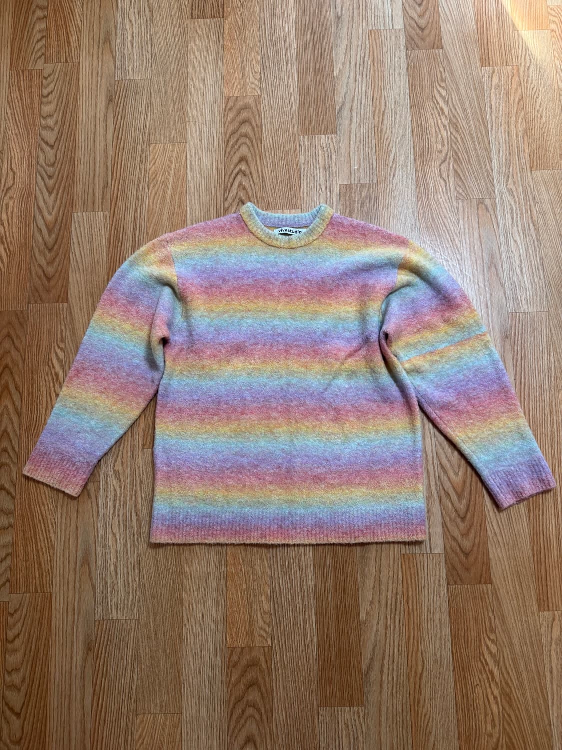 비바스튜디오 그라데이션 모헤어 니트 상품이미지3