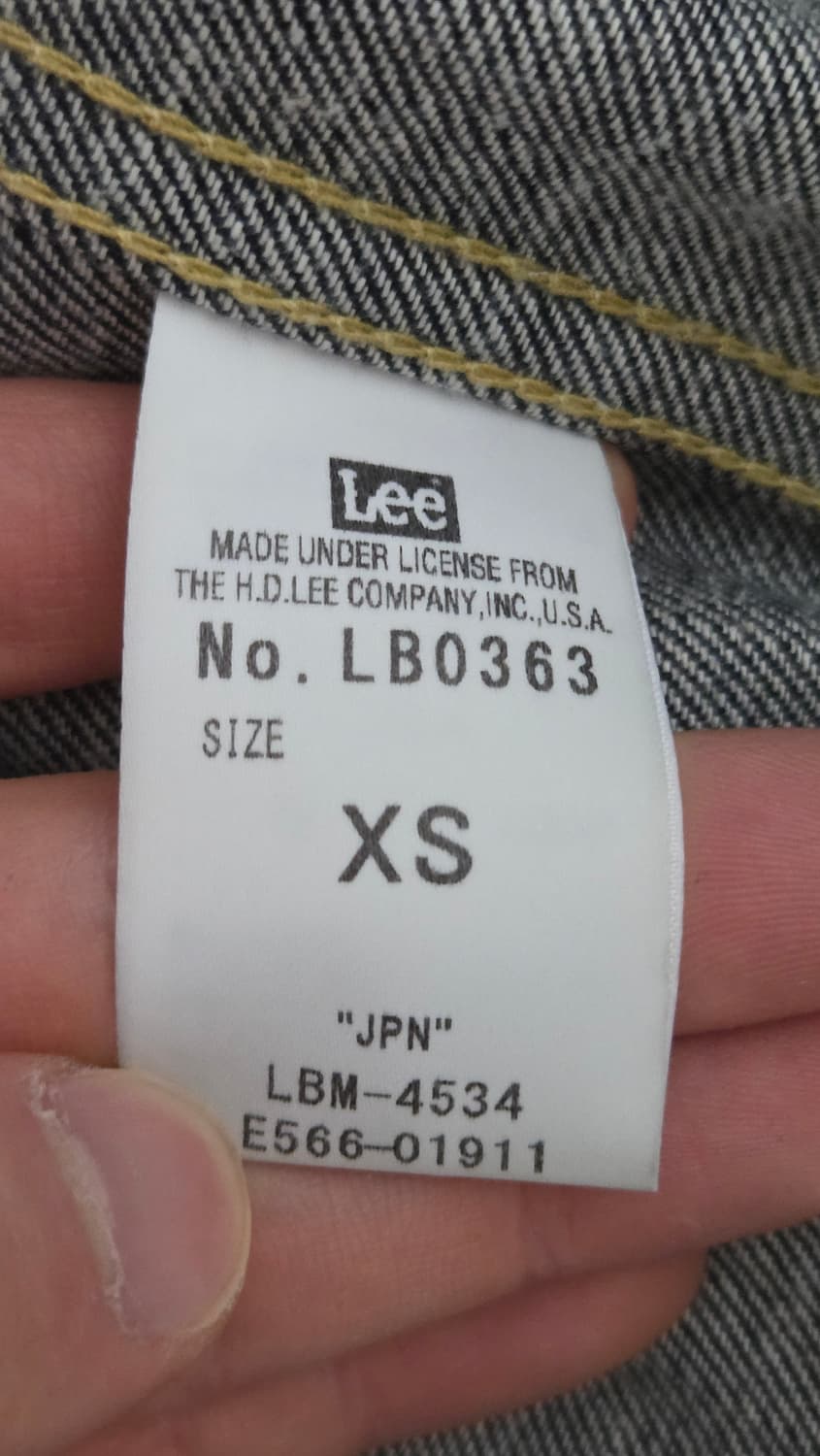 니들스 x Lee 스톰 라이더 데님자켓 (XS) 상품이미지3